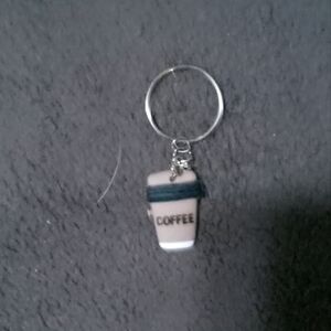 Coffee keychain